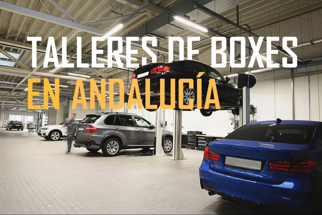 Esta imagen muestra el interior de un taller de boxes en Andalucía, donde los clientes pueden alquilar un espacio para reparar o realizar el mantenimiento de sus vehículos. Destacan los coches levantados en elevadores, herramientas organizadas y un ambiente amplio e iluminado. Este tipo de talleres permite a los usuarios realizar trabajos de mecánica básica o avanzada en un entorno profesional, proporcionando acceso a herramientas especializadas y elevadores sin necesidad de depender de un mecánico, algo especialmente útil para aficionados y conductores con conocimientos en mecánica. Ideal para aquellos que buscan reducir costes de mantenimiento y reparar sus coches de forma autónoma.