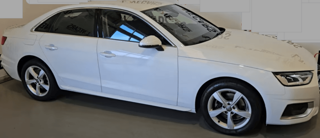 Audi A4 en Zaragoza blanco