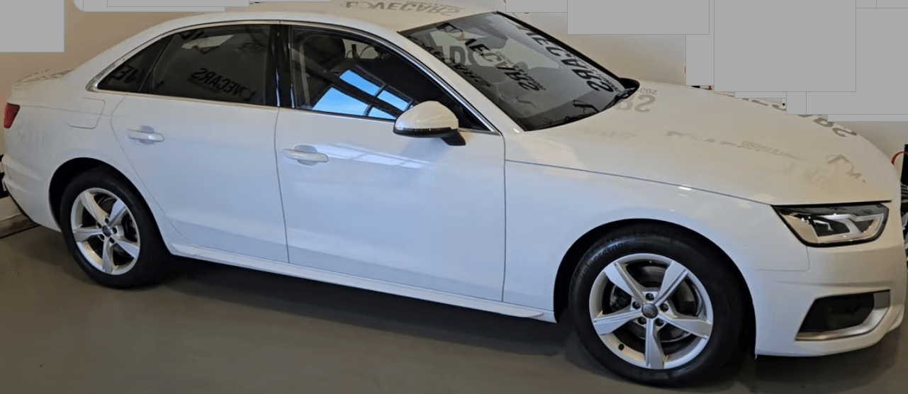 Audi A4 en Zaragoza blanco